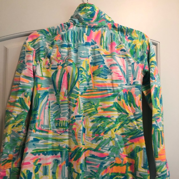Lilly Pulitzer Popover Sea Salt and Sand - Picture 3 of 5